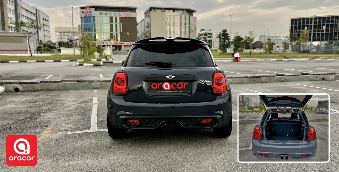 Mini Cooper S (F56) Rear View