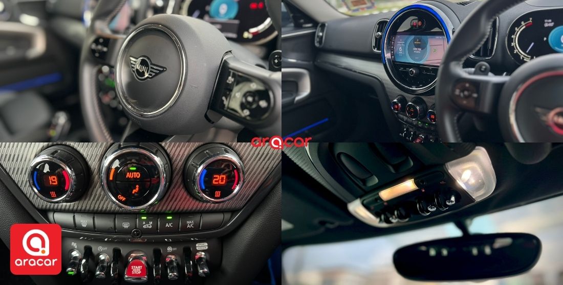 Mini Countryman S (F60) Interior Highlights